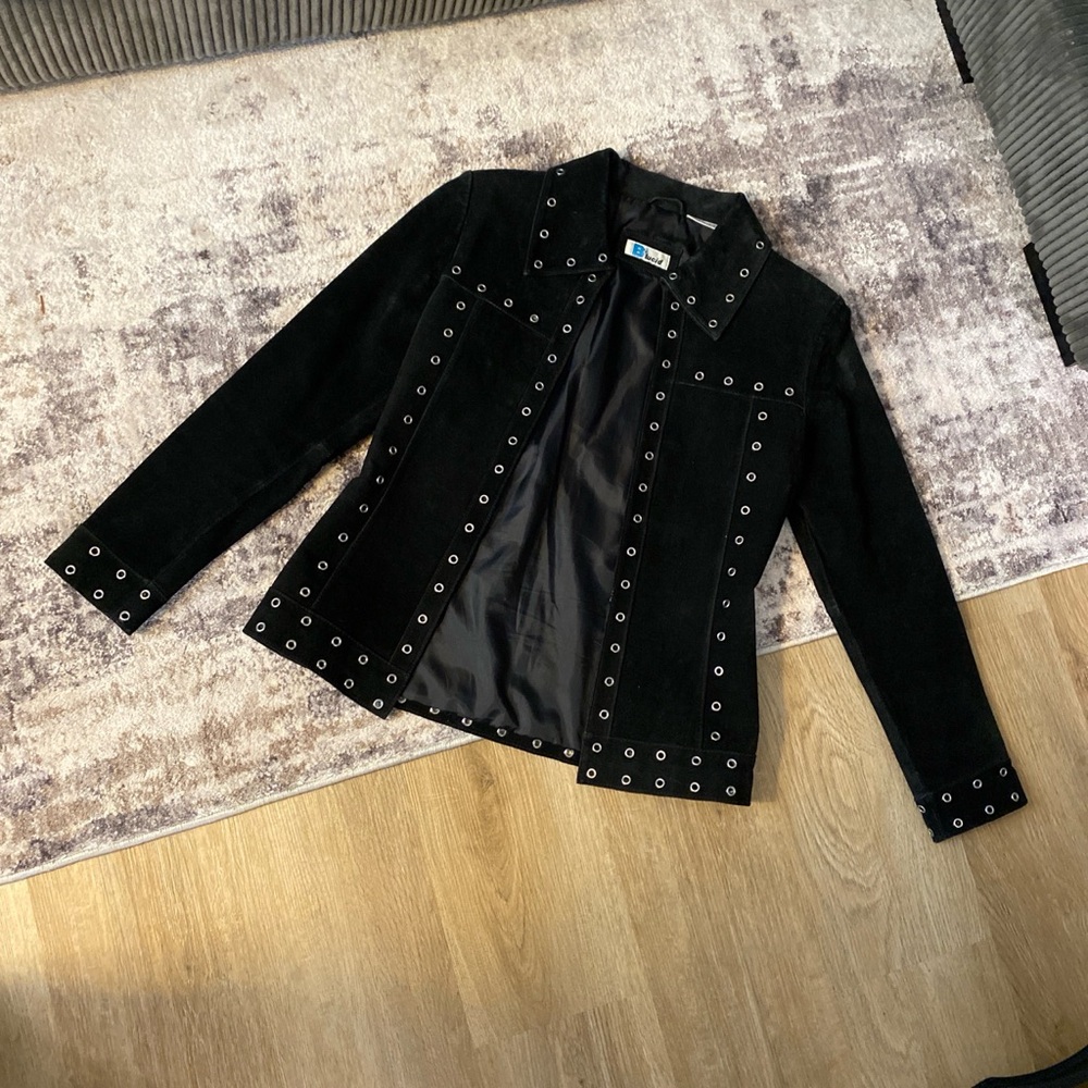90s B lucid Suede Coat